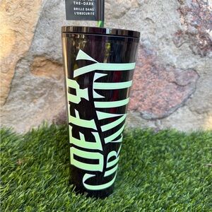 Starbucks 2024 Wicked Defying Gravity 24oz Tumbler Cold Glow in the Dark